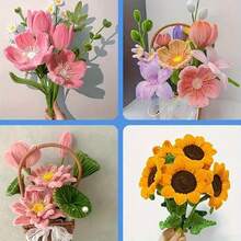 01 piezas Limpiapipas de margaritas, Set de 301 piezas de limpiadores de pipas mejorados de 3 colores, incluye 300 palitos giratorios con video paso a paso para kit de suministros de artesanía de ramo, regalo creativo perfecto y decoraciones de fiesta, tallos flexibles de chenilla para proyectos creativos DIY y arreglos para fiestas, graduaciones y celebraciones - Multicolor - Ver 10