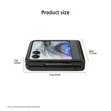 WJFORLION Case For Motor Razr 2025 Case/Razr 2024 Phone Case Full Body Shockproof For Moto Razr 50/60 With Built-In Outer Screen Protector & Hinge Protection [Not Fit Razr Plus 2024/2025] - 玫瑰金 - 查看 2