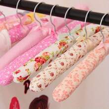 Set de 5 perchas para ropa antideslizantes y ahorradoras de espacio, con ganchos para colgar prendas, percha de secado, color aleatorio - color aleatorio - Ver 4