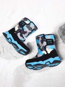 冬季高帮保暖防风舒适儿童靴