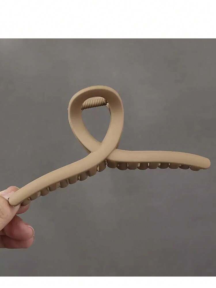 1-4 件女士简约黑色/棕色/白色塑料发夹，用途广泛，优雅，适合日常、通勤、派对、洗漱、化妆、搭配服装发饰优雅爪夹，学校用品，学院秋冬度假装女士 - 款式 - 查看 7