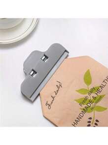 5pcs Reusable Food Bag Clips, Potato Chip Clips, Food Bag Clips, Diamond Brushed Clips, Large Seam Clips, Suitable For Diamond Art Quilting And Embroidery Multi-Functional Food Bag Clips, Can Maintain Freshness And Processing Stability (Style Random)