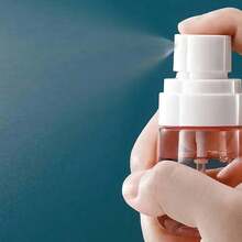 1个细雾喷雾瓶，小型喷雾器，带泵和透明容器，香水喷雾器，爽肤水喷雾瓶，化妆品可填充瓶，旅行喷雾瓶，便携式乳液/洗发水分配器，多种颜色和尺寸可选 - 彩色 - 查看 12