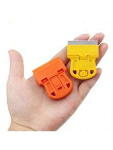 1PC Ceramic Glass Cleaning Squeegee,Telescopic Adjuster Knife, Cleaning Squeegee Tool For Removing Labels, Stickers, Decals And Paint From Glass And Stoves - 1PC-多種顏色 - 查看 1