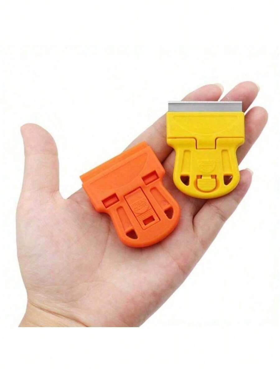 1PC Ceramic Glass Cleaning Squeegee,Telescopic Adjuster Knife, Cleaning Squeegee Tool For Removing Labels, Stickers, Decals And Paint From Glass And Stoves - 1PC-多種顏色 - 查看 1