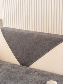 1 件四季沙发垫套，现代简约防滑沙发座垫，防水防尘可洗沙发套，柔软防褪色，宠物友好，适合 L 型沙发和 1/2/3/4 座沙发 - 深灰色 - 查看 8