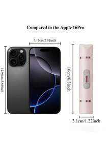 1pc 2-In-1 Electric Shaver, Dual Head Shaver, Suitable For Women, For Body, Nose, Hair Trimmer, Face Shaver, Eyebrow, Legs, Underarm, USB Rechargeable Epilator, Suitable As A Gift And For Household Use