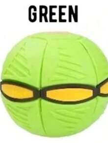 1 个弹跳变形球、派对游戏礼物、UFO 飞球、户外花园沙滩运动、适合万圣节/圣诞节/感恩节成人派对游戏 - 减压球