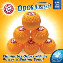 Arm & Hammer 48256 Odor Busterz Balls, paquete de 6, naranja - 1 - Ver 4