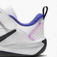 Nike Zapatos deportivos para niños OMNI MULTI-COURT PS con absorción de impactos, transpirables y duraderos - Blanco - Ver 7