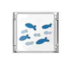 1 pièce Accessoires créatifs de la série Éléments de l'océan, bijoux DIY frais et personnalisés. Bracelet, collier, bague, bracelet de cheville et raffiné.