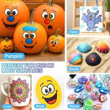 1pc Dual-Tip Dual-Color Marker Pen, Acrylic Painting Brush Pen For Glass Painting, Layering Colors, Art Students, Smudge-Proof, Washable, Watercolor Pen