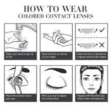 Lalens Lentillas de contacto de color de ojo de gato amarillo sexy "Lalens", lentillas de contacto de ojo de gato blancas para cosplay sexy, lentillas de contacto de color loco "Anime" de 2 piezas con un diámetro de 14.5 mm, una curvatura de 8.6 mm, un contenido de agua anual del 38% y un material hidrófobo rojo del diablo para ojos agrandados, borde bloqueado, populares en Europa y América