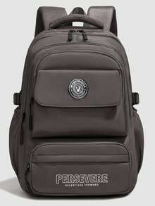 学生大容量多层耐用背包，休闲旅行防水笔记本电脑包