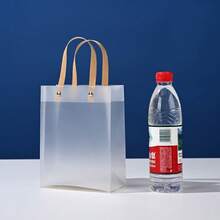 30/20/10个装透明PVC礼品袋，生日派对礼品包装手提袋，纪念品包装袋 - 無色 - 查看 10