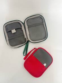Sac de rangement imperméable pour médicaments, grand + petit, trousse de premiers soins portable pour la maison et les voyages, organisateur de fournitures médicales