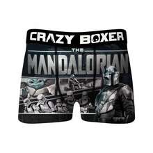 Crazy Boxers Star Wars The Mandalorian And Child Scene Boxer Briefs