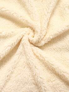 秋冬新款黑色男婴保暖连帽夹克，保暖衬里加厚派克大衣，卡通印花风衣外套