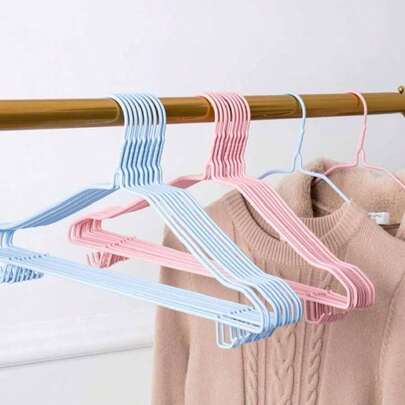 Bộ 50 móc treo quần áo bằng nhựa, màu hồng và xanh dương, siêu bền, có móc treo quần, móc treo quần áo bằng nhựa nhiều màu sắc, đa năng, có móc treo áo sơ mi và quần dài, móc treo quần áo bằng nhựa nhẹ, gói nhiều màu, tùy chọn màu hồng và xanh dương, móc treo quần áo bằng nhựa bền màu hồng và xanh dương, lý tưởng để sắp xếp tủ quần áo, móc treo quần áo bằng nhựa tiết kiệm không gian, nhiều màu hồng và xanh dương, giúp lưu trữ tủ quần áo hiệu quả