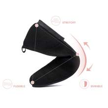 Women's Flats Walking Shoes Comfortable Mesh Round Toe Ballet Flats Breathable Dress Shoes Washable Work Slip-On Classical Shoes,Casual Women's Flats For Walking - 黑色 - 查看 3