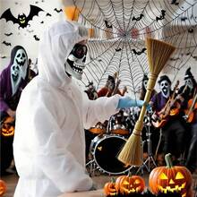 1 Piece Of Lightweight Protective Clothing/55gsm SF Microporous Breathable Non-Woven Fabric Material/Suitable For Paint And Decoration Workers, Halloween Parties, Factory Workshops, Food Workshops/Industrial Protective Clothing, Compliant With Class 5 And Class 6 (Excluding Shoe Covers)