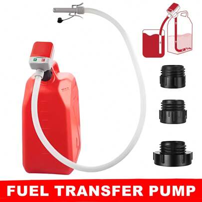 New Fuel Transfer Pump Battery Powered Auto-Stop Liquid Transfer Pump  Oil