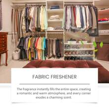 Fabric Freshener, Refreshing Long-Lasting Deodorizer For Home & Hotel, Air Purifying Fragrance Spray