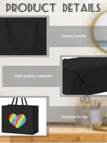 20 个带手柄的迷你粉色礼品袋 - 工匠、派对策划者、送礼者，非常适合婚礼、生日、派对、工艺品、送礼和珠宝收纳 - 黑色牛皮纸（4X5X2 英寸）中小型派对礼品袋 - 黑色 - 查看 8