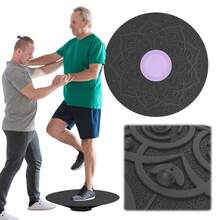 1 Stück 30cm Wackelbrett Yoga Schaukel Balanceboard tragbares Balancetrainer für Kerntraining