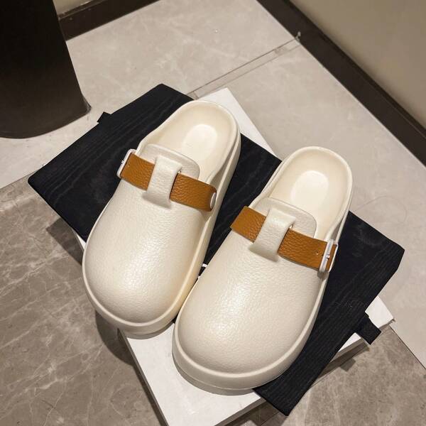 Fashionable Colorful Minimalist Anti-Slip Casual Slippers, Unisex Sandals Suitable For Women And Men, All Seasons, Suitable For Home, Beach, Bathroom And Other Occasions