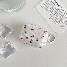 樱桃图案保护套，兼容苹果蓝牙耳机，防刮防摔，适用于苹果蓝牙耳机。 - 彩色 - 查看 15