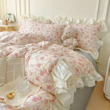 Duvet Covers Sets - Isla Lace-Rose - Ver 4