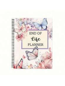 临终计划指南 - 成人日常使用笔记本，英语语言，适合所有场合的理想礼物，学校用品，返校