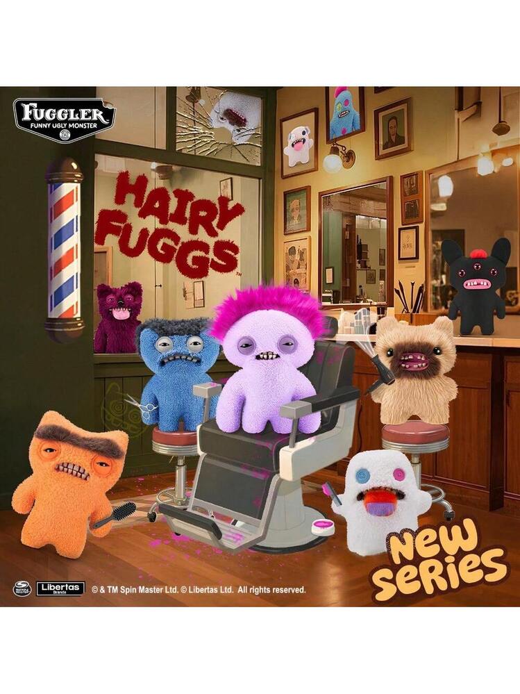 Spin Master 2025年最新 ZURU 9インチ ファジー フッグス 笑う