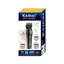 Kemei 科美KM-1857新款粉末冶金刀片电动推杆理发器大功率智能数显专业宠物美容设备宠物美容仪 - 黑色 - 查看 6