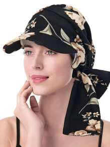 女士化疗头巾 - 短檐帽