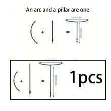 4/8 Soportes para plantas de jardín, Macetas con jaula semicircular de plástico, Soportes para flores trepadoras, Soportes para flores de peonía