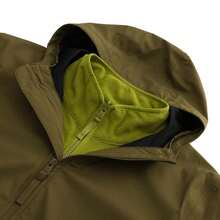 Timberland 3-In-1 Hooded Jacket/Coat With Fleece Lining, Men's Running Training A4512302 - Khaki - View 7