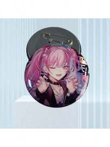 1 件时间特工动画贴纸徽章梦想未来系列全息特工徽章 - 彩色 - 查看 9