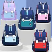 Kids Backpacks - Royal Blue and Red Large - View 2