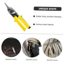 MOLOLAN Aviator Scissors For Cutting Forged Steel Sheets - Yellow - View 4