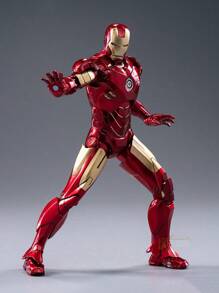 Hasbro ​​10th Anniversary Series 1:10 Scale Action Figure Collection - MK1 To MK7 Non-Luminous, 18cm Armor With Interchangeable Hands & Flame Effects, Avengers Movie Accuracy Collector's Edition"​