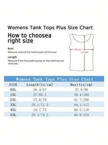 TATTOOS PRETTY EYES THICK THIGHS Women's Plus Size Graphic Tank Casual Sleeveless T-Shirt Summer Vest Suitable For Daily Home Fitness And Exercise - 黑色 - 查看 6