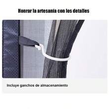 Cortina Mosquitera Magnética Novedad de Verano, Autoadhesiva Sin Taladrar, para Hogar - Gris - Ver 9