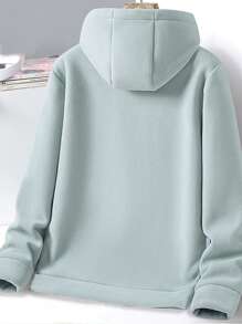 女士时尚多功能抓绒外套，冬季滑雪 - 綠色 - 查看 2