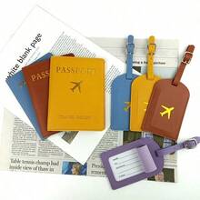 1pc PU Leather Passport Cover, Document Card Organizer Wallet,Boho Vibes - Brown - View 9