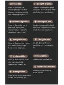 Juego de 38 en 1 UGREEN de destornilladores de aleación de acero y aluminio