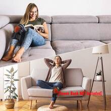 Heated Knee Brace Wrap, 3 Adjustable Heat And 6 Vibration Massager For Arthritis Knee Pain Relief Massaging Knee Pad - 黑色 - 查看 7