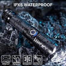 Rechargeable Flashlights 90,000 High Lumens, 2 Pack Super Bright LED Flashlight With 5 Modes, High Powered Flash Light For Home, Camping, Outdoor, Emergencies, Hiking