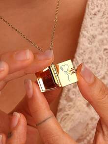 Custom-Engraved Book Necklaces Or Keychains, Personalized Mini Book Pendants, Jewelry For Book Lovers, Unique Reader Necklaces And Keychains - Multicolor - View 5